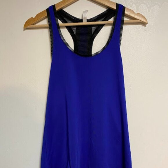 Fabletics Blue Racerback Women's Tank Top Size XS - Picture 3 of 10
